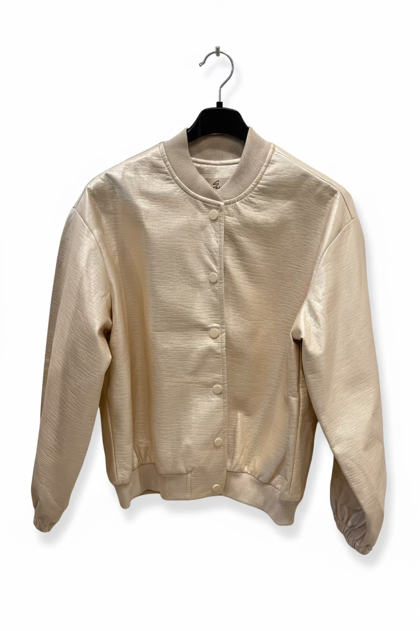 Bomber goud jasje