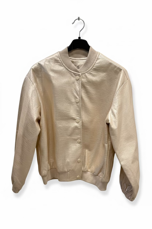 Bomber goud jasje