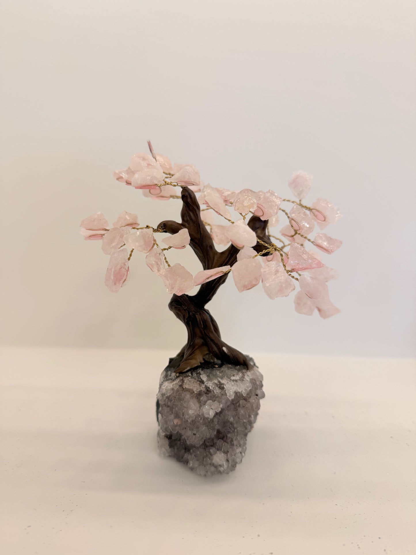 Rozenkwarts mineraalboompje