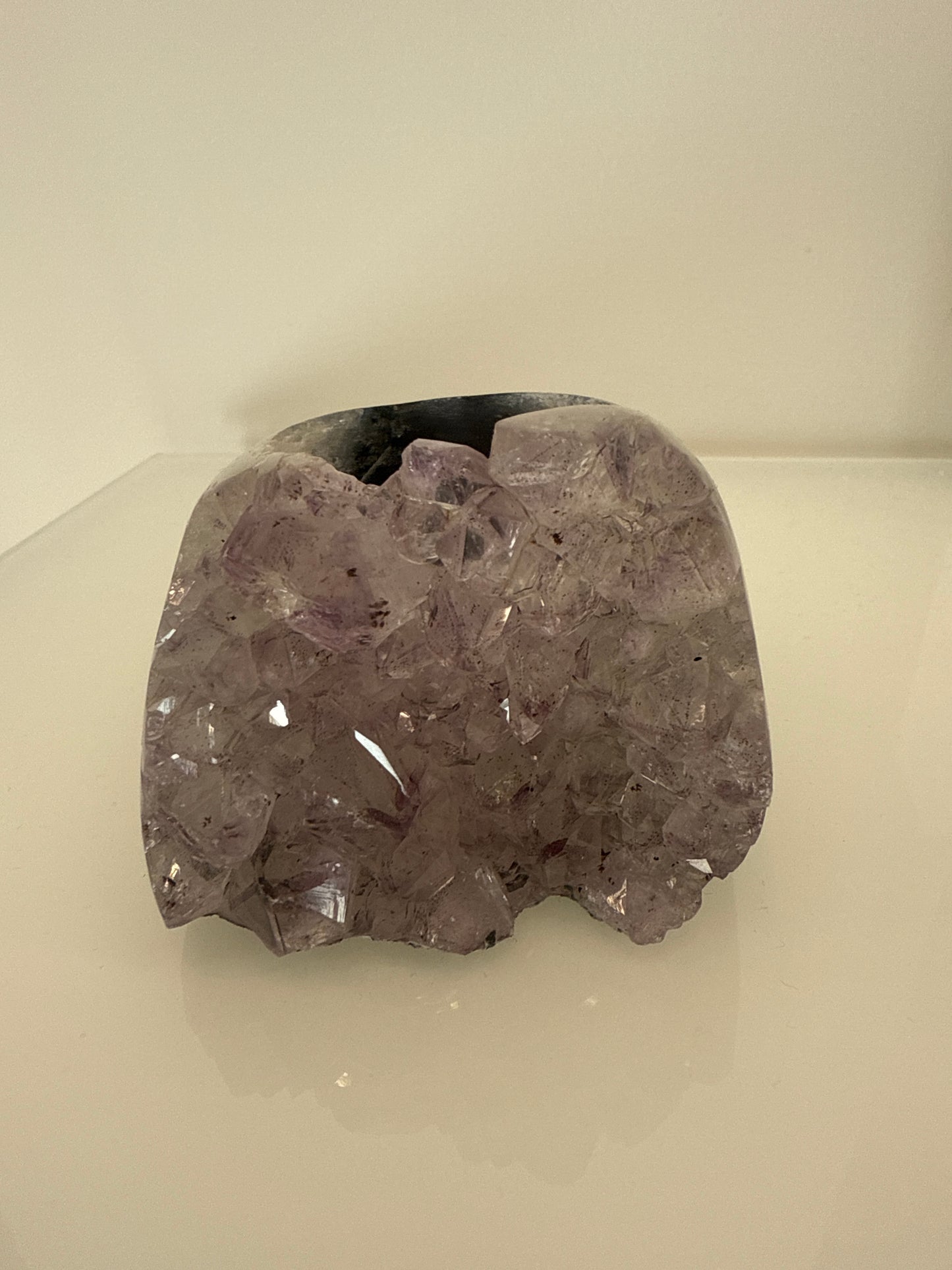 Amethist waxinehouder