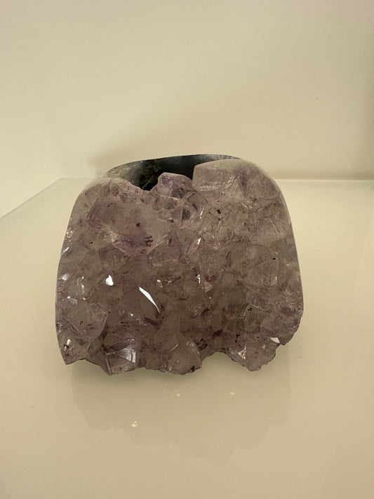 Amethist waxinehouder