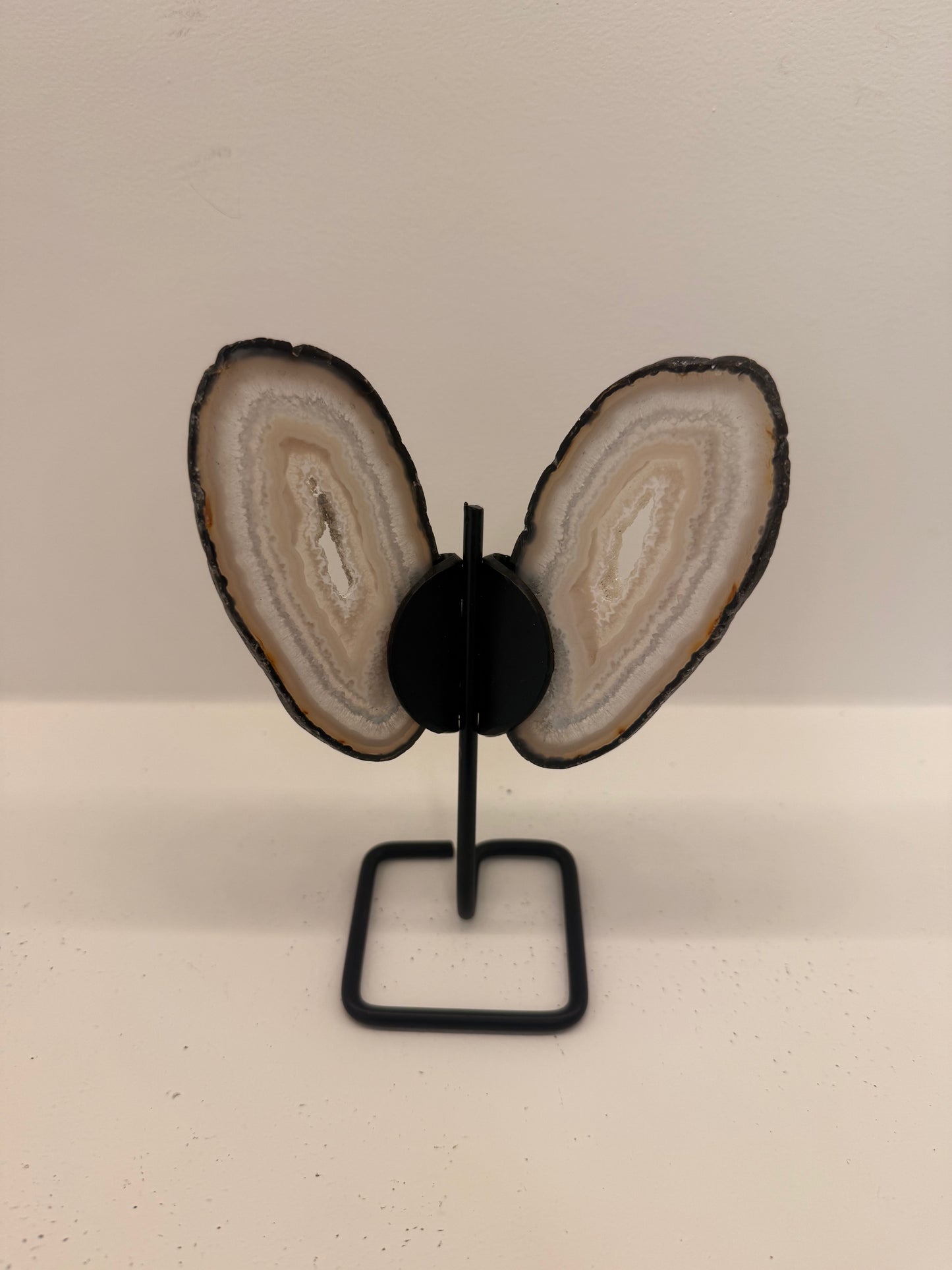 Agaat vlinder op standaard