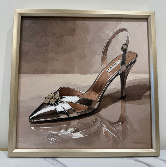 Schilderij met punthak en strass