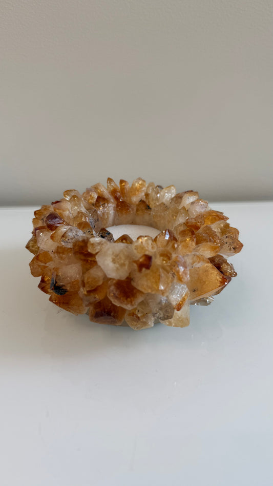 Waxinehouder citrien