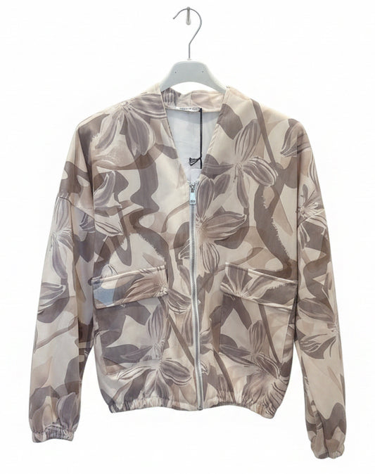 Bomber bloemen jasje