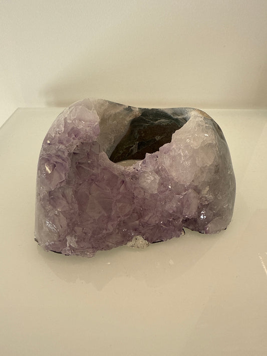 Amethist waxinehouder