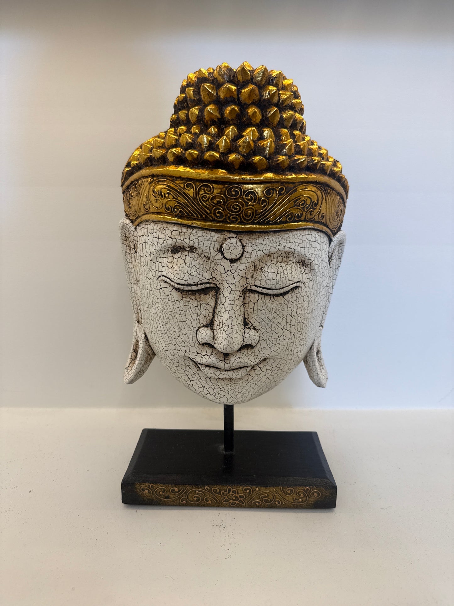 Buddha hoofd op standaard