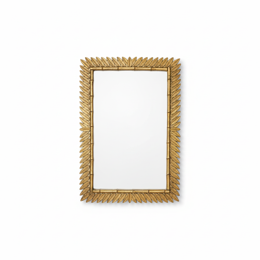 Gouden spiegel bamboo