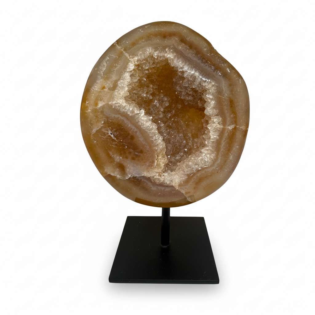 Rots agaat op standaard