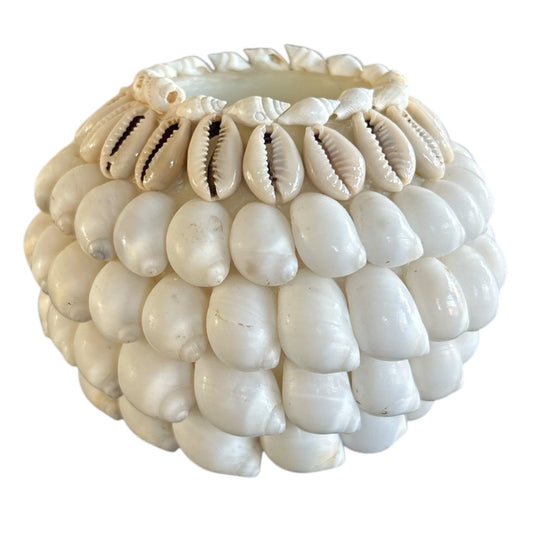 Waxinehouder schelpjes